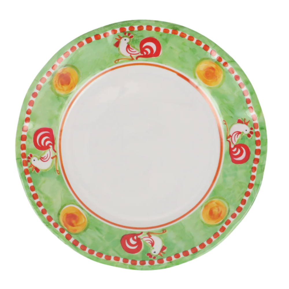 VIETRI Melamine Campagna Gallina Dinner Plate Default Title