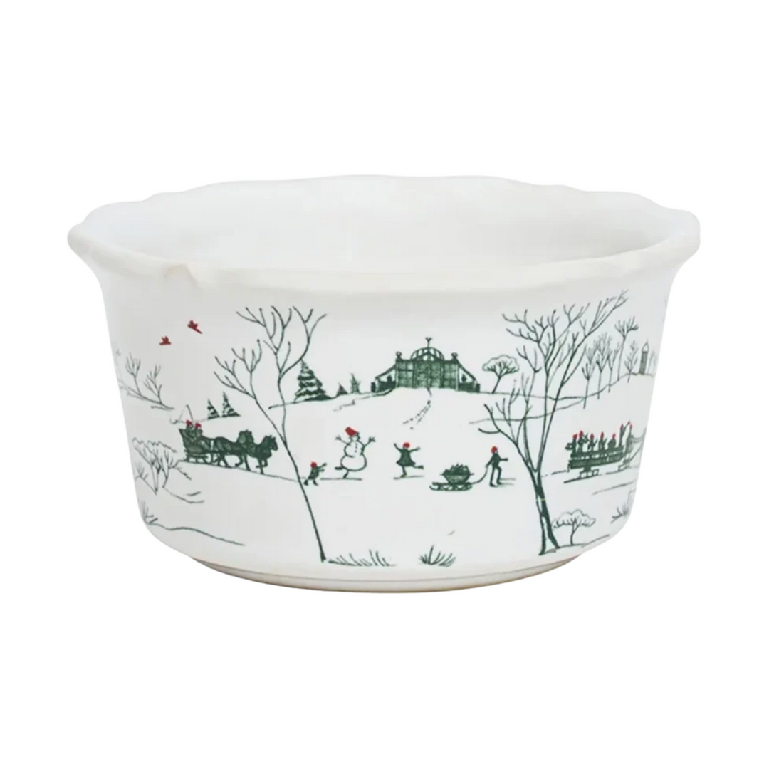 JULISKA Country Estate Winter Frolic Evergreen Ramekin