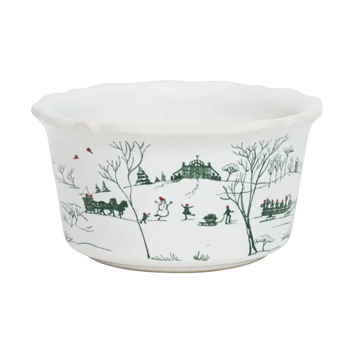 JULISKA Country Estate Winter Frolic Evergreen Ramekin