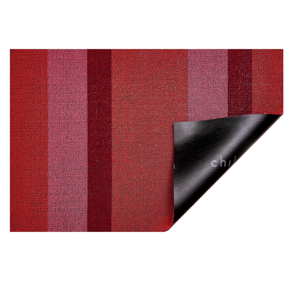 CHILEWICH Punch Bold Stripe Shag Rug Default Title