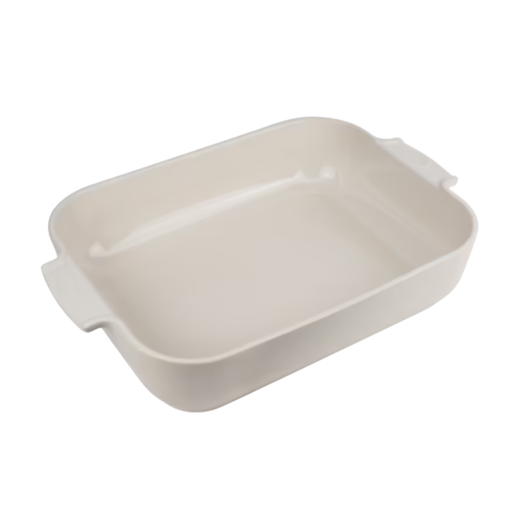PEUGEOT Appolia Ceramic Ecru Rectangular Baker Default Title