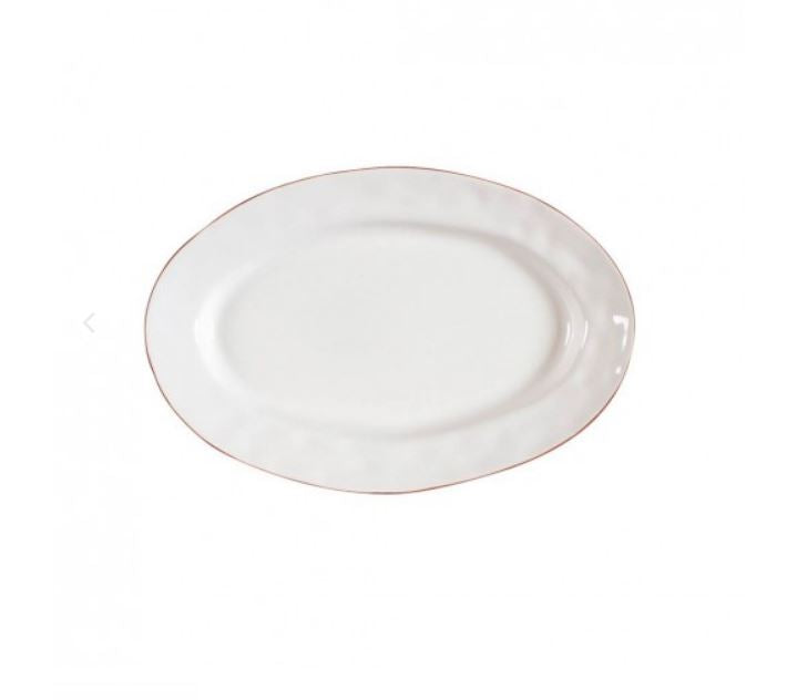 SKYROS Cantaria White Small Oval Platter