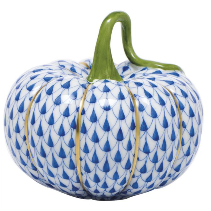 HEREND Cinderella Pumpkin SAPPHIRE