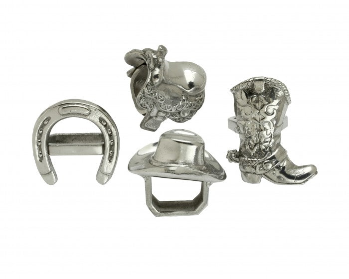 Individually Sold Wester Motif Napkin Rings