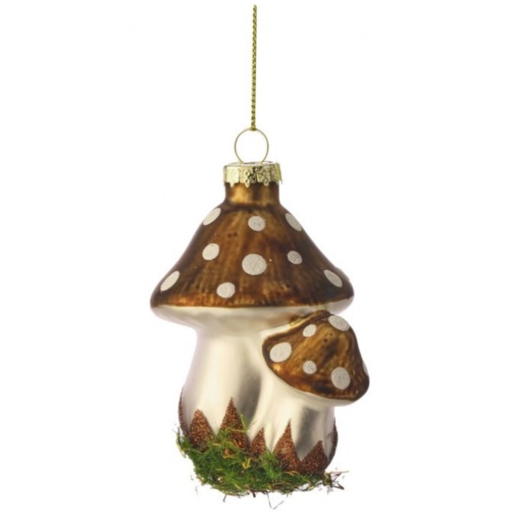 REGENCY Polka Dot Double Mushroom Ornament Default Title