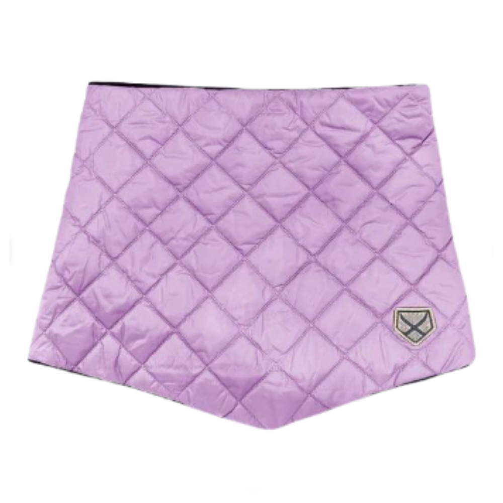 POWDER PUFF COLLECTION POWDER PUFF COLLECTION BASIC NECK WARMER LAVENDER Default Title