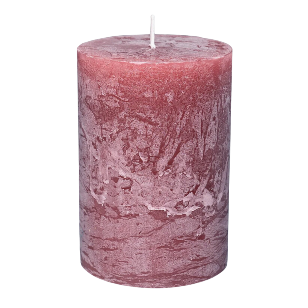 SIMON PEARCE Rasteli Berry Pillar Candle