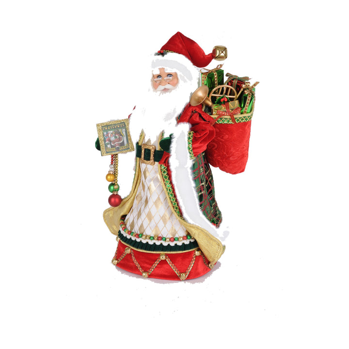 KAREN DIDION Yuletide Storyteller Santa Figure