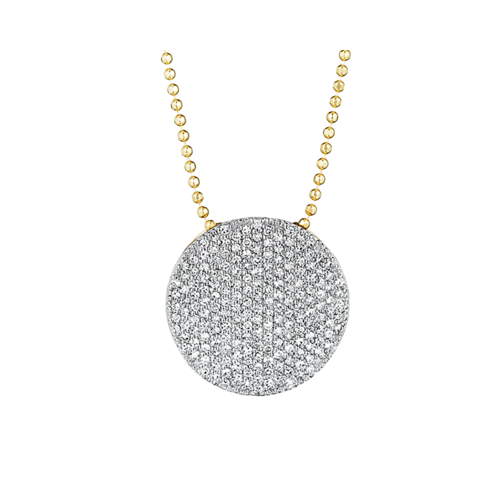 Phillips House 14K YELLOW GOLD DIAMOND DISC