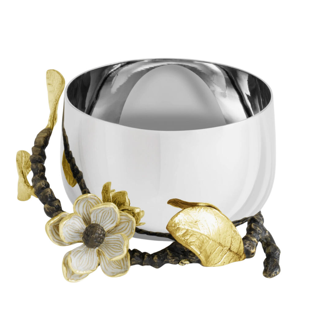 MICHAEL ARAM Vintage Bloom Nut Bowl