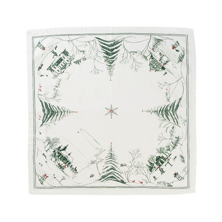 JULISKA Country Estate Winter Frolic Evergreen Napkin Default Title