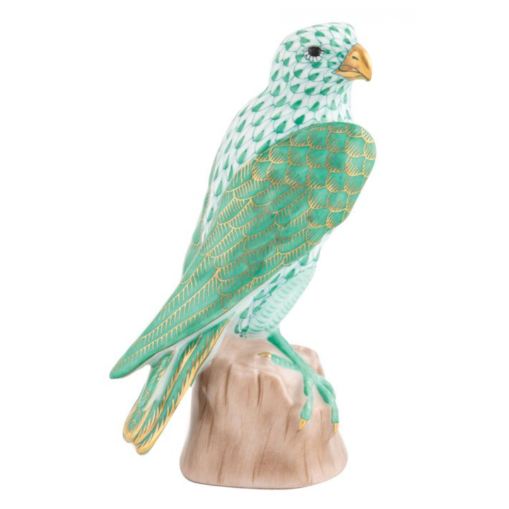 HEREND Falcon GREEN