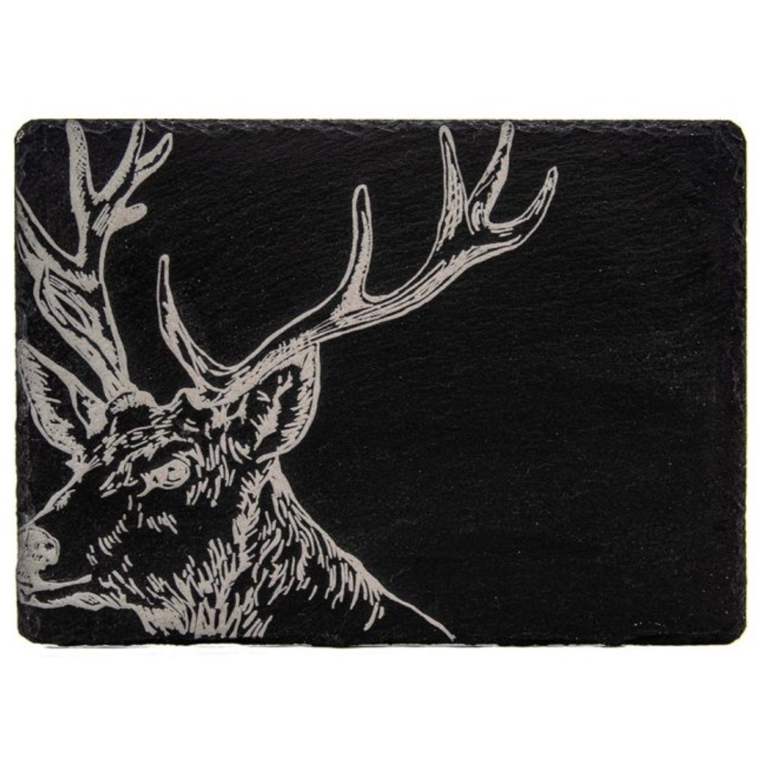 SELBRAE HOUSE Stag Slate Cheese Board