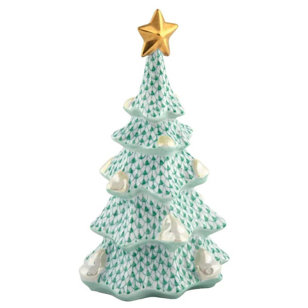 HEREND Christmas Large Greet Tree With Star Default Title