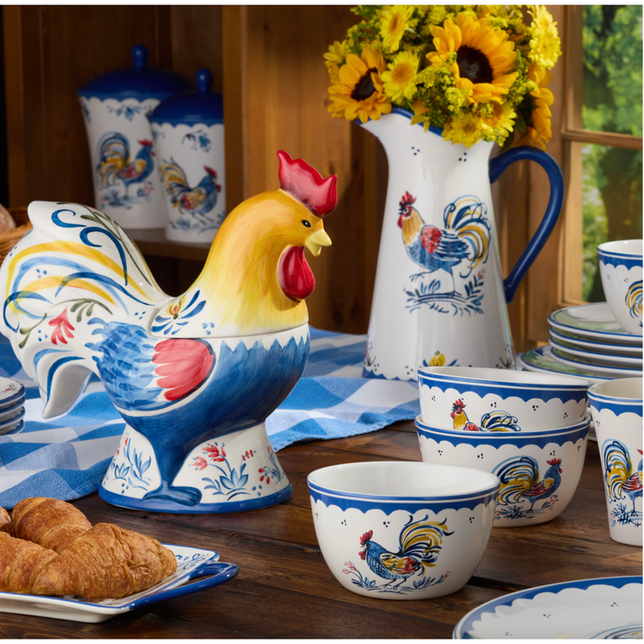 CERTIFIED INTERNATIONAL French Rooster Cookie Jar