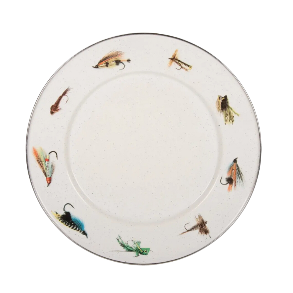 GOLDEN RABBIT Fly Fishing Sandwich Plate