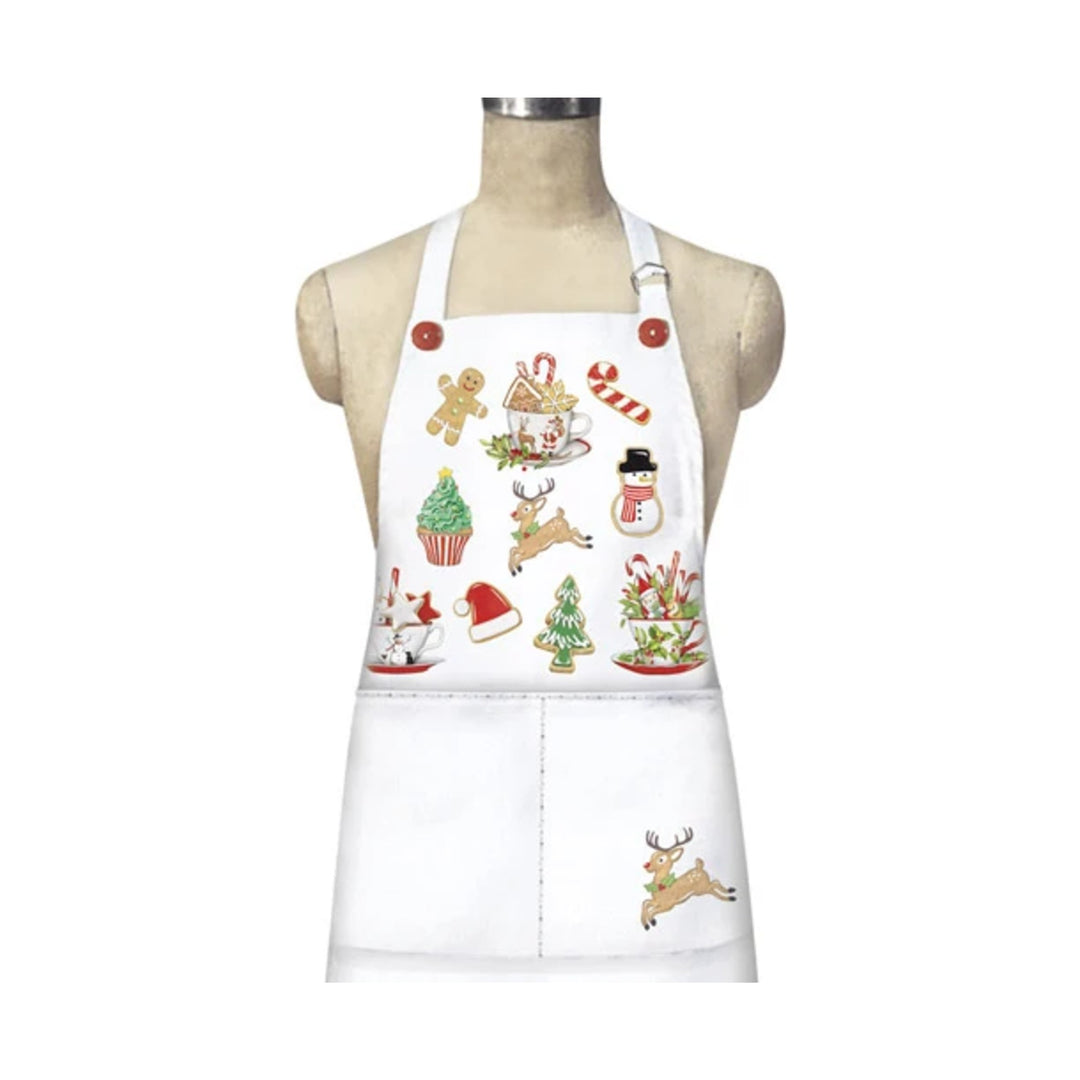MARY LAKE THOMPSON Cocoa Scatter Apron Default Title