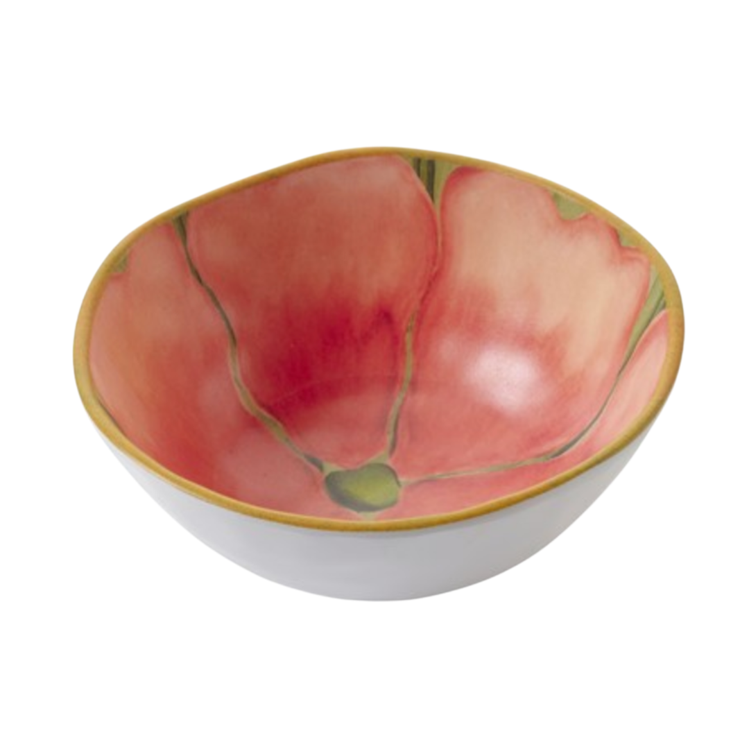 MERRITT Botanic Garden Melamine Pink Dipping Bowl