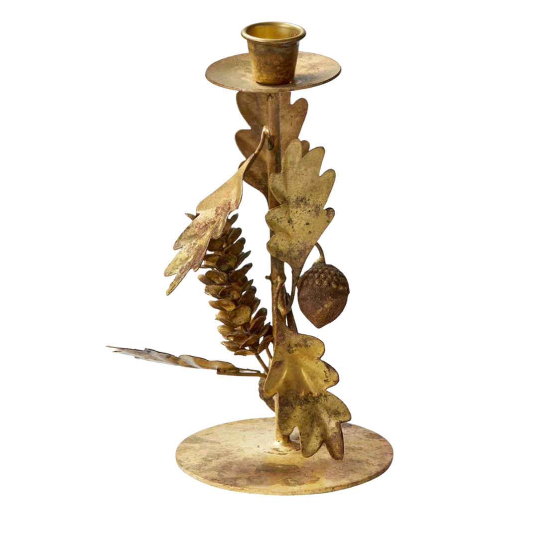 TAG Oak Leaf And Acorn Taper Holder Default Title