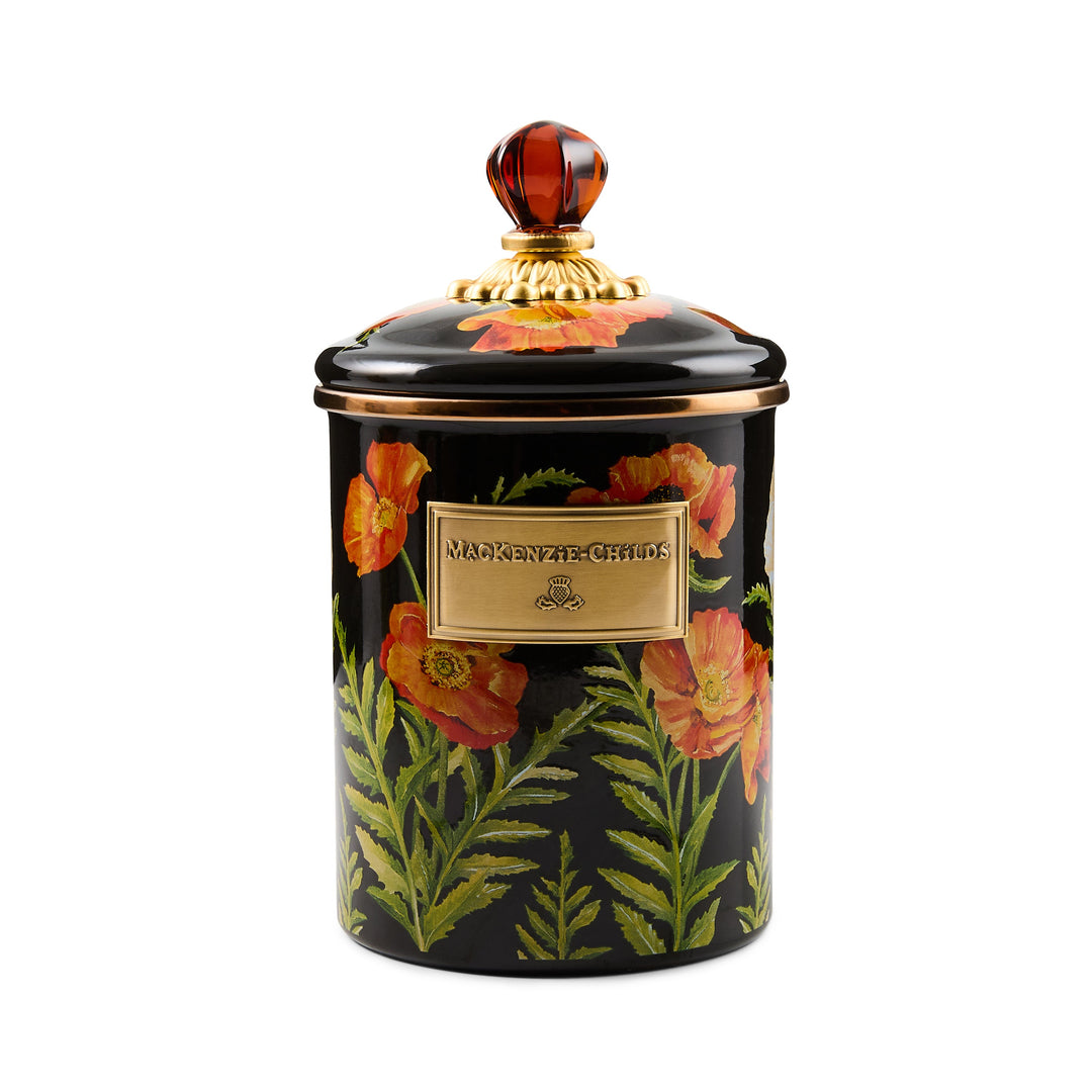 MACKENZIE CHILDS Poppy Canister Medium