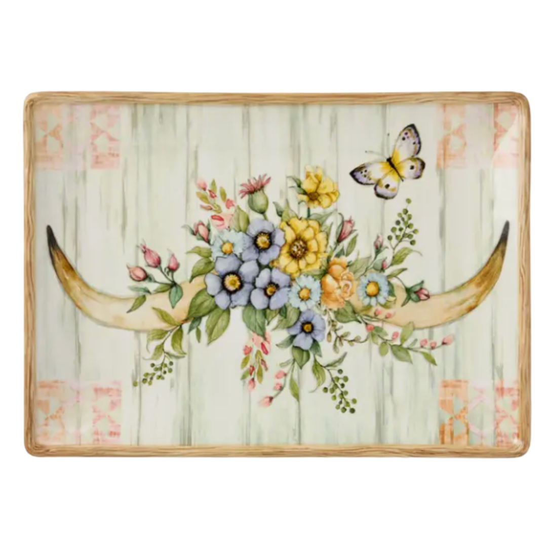CERTIFIED INTERNATIONAL Rosewood Ranch Rectangular Platter Default Title