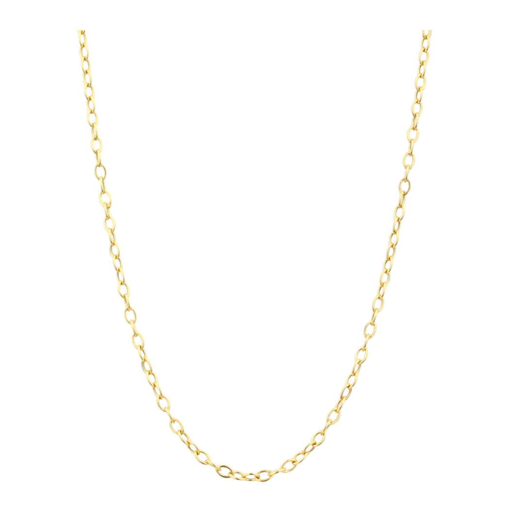 SYNA 18K Yellow Gold Link Chain Default Title