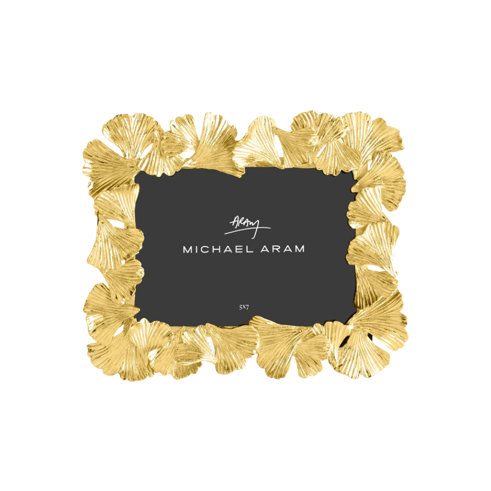 MICHAEL ARAM Golden Ginkgo Picture Frame
