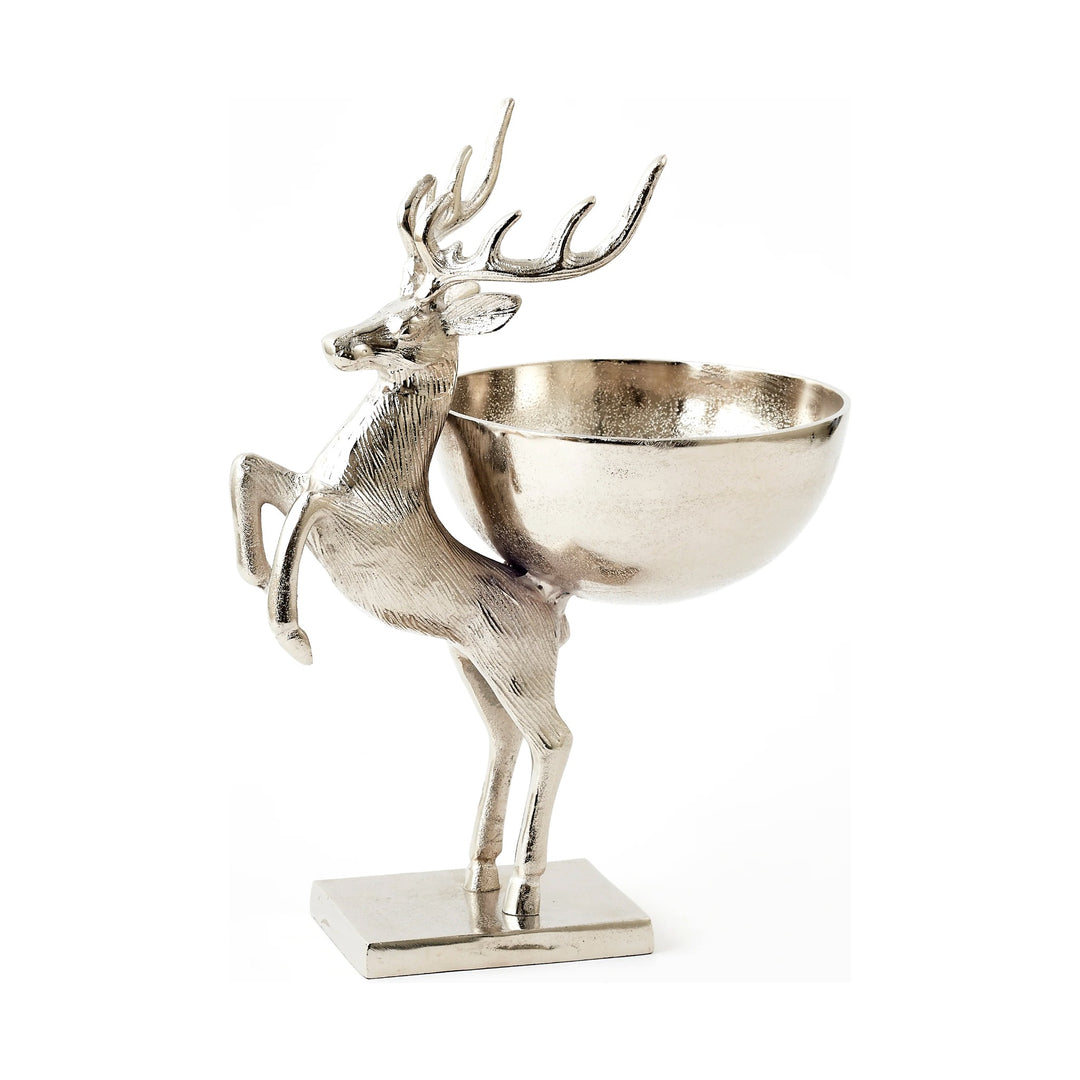 180 DEGREES Leaping Stag Metal Bowl Default Title