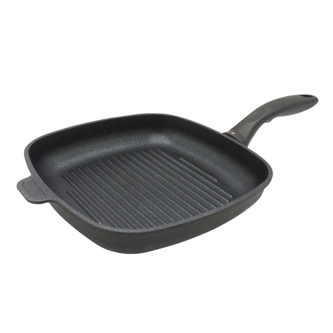 SWISS DIAMOND HD Nonstick Double Burner Grill And Griddle Combination Default Title