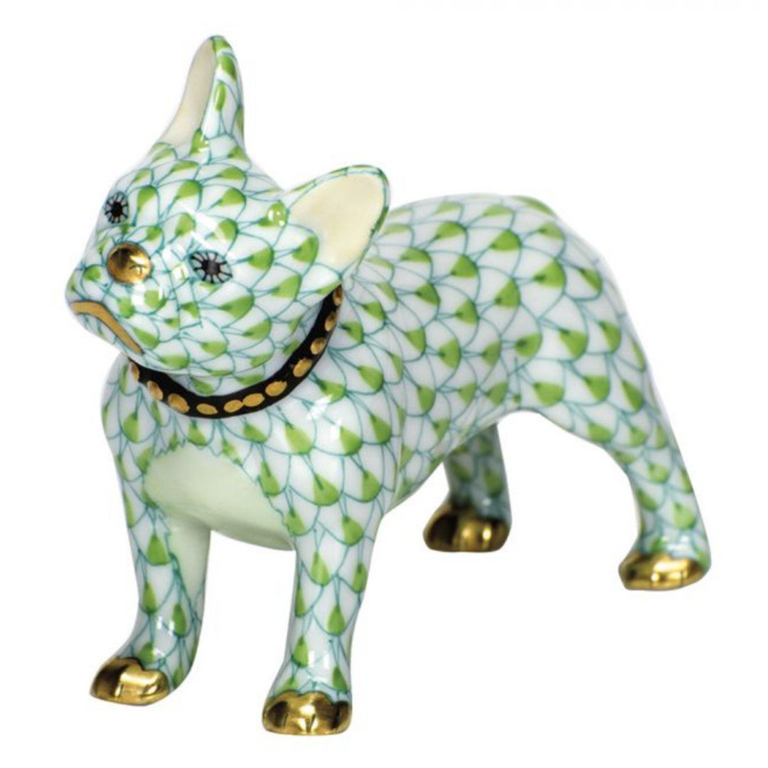 HEREND Frenchie KEYLIME