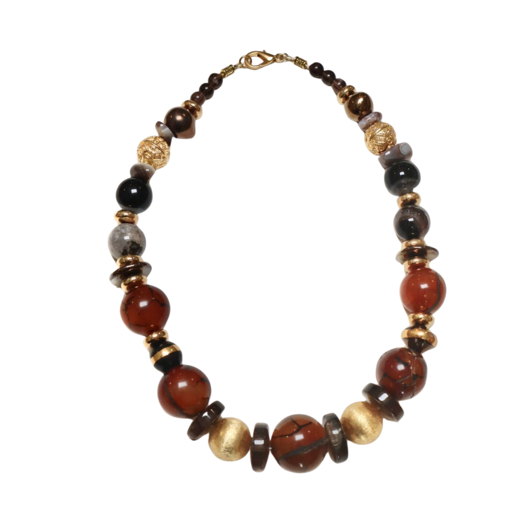 KELLY FLETCHER Chunky Bead Necklace Default Title