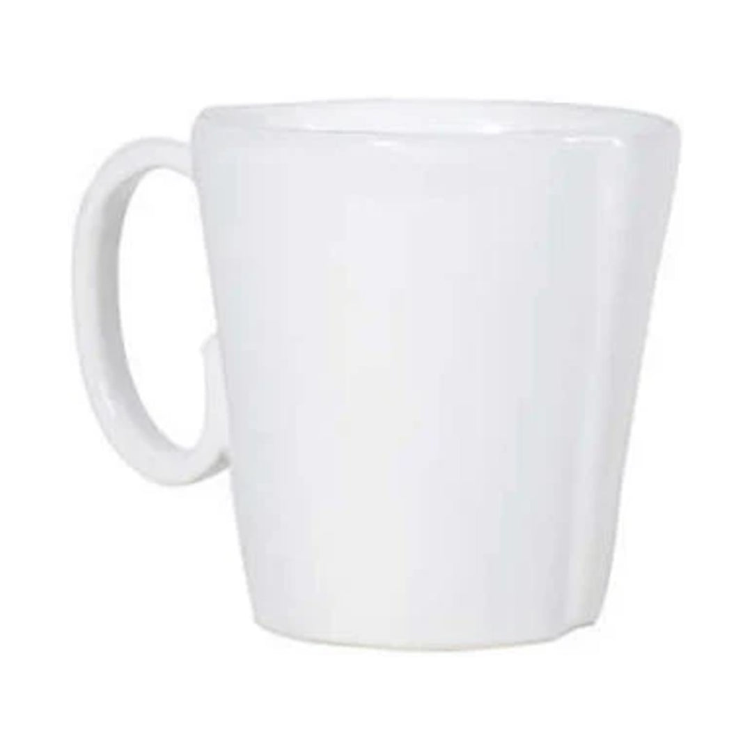 VIETRI Lastra White Mug