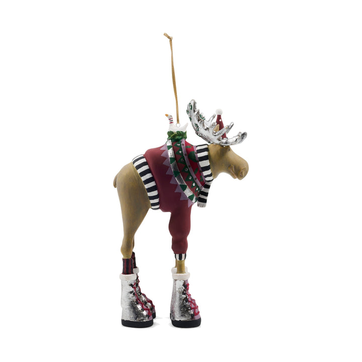 MACKENZIE CHILDS MacKenzie-Childs Patience Brewster Mooseltoe Milton Ornament