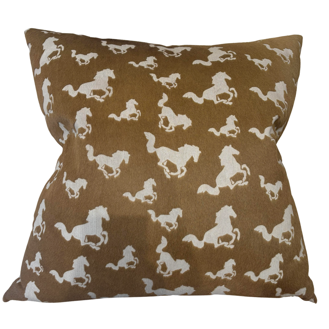 LABORDE Brown Horse Pillow Default Title