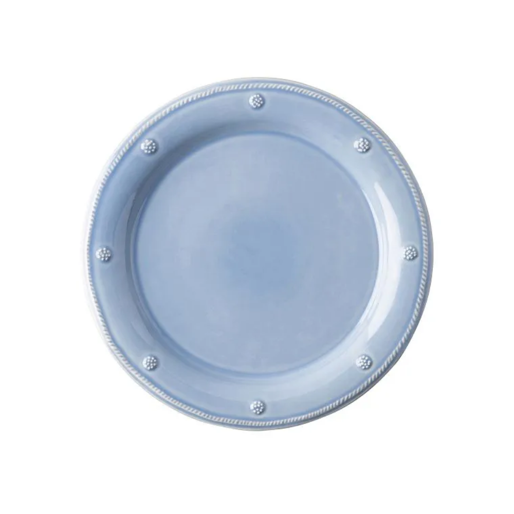 JULISKA Berry And Thread Chambray Round Salad Or Dessert Plate