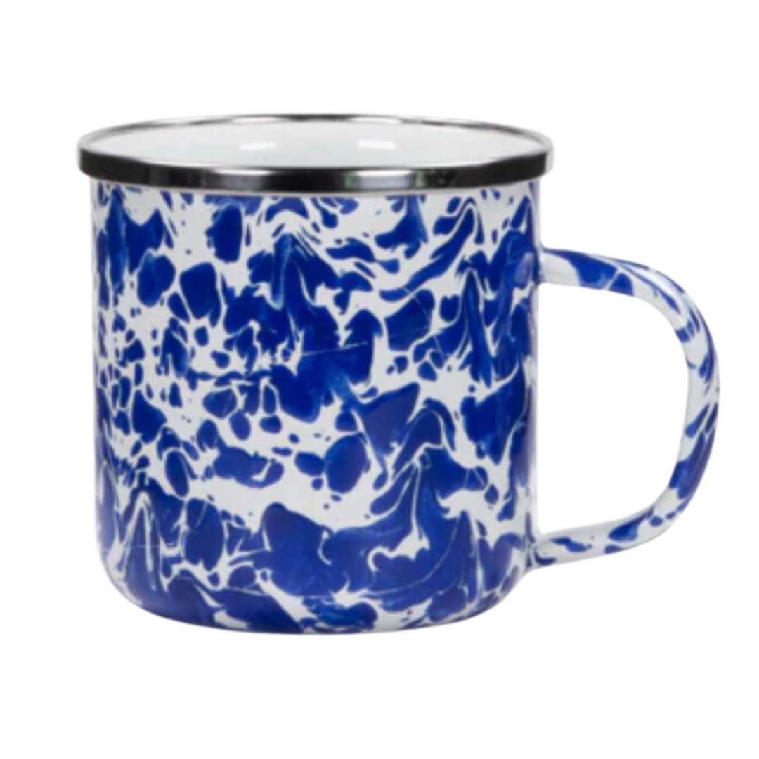 GOLDEN RABBIT Colbalt Swirl Adult Mugs