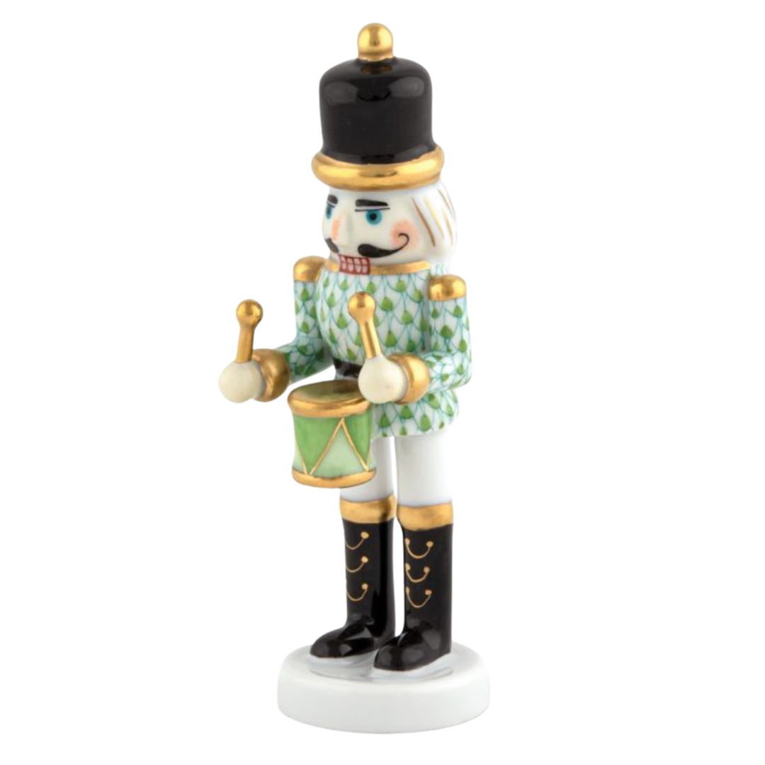 HEREND Nutcracker Drummer KEYLIME