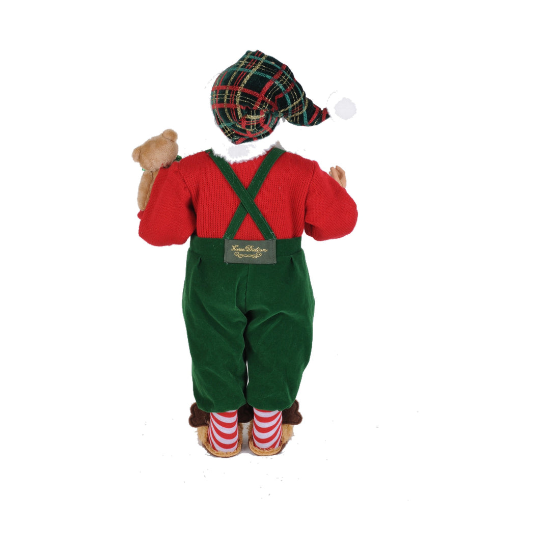 KAREN DIDION Cozy Christmas Santa Figure