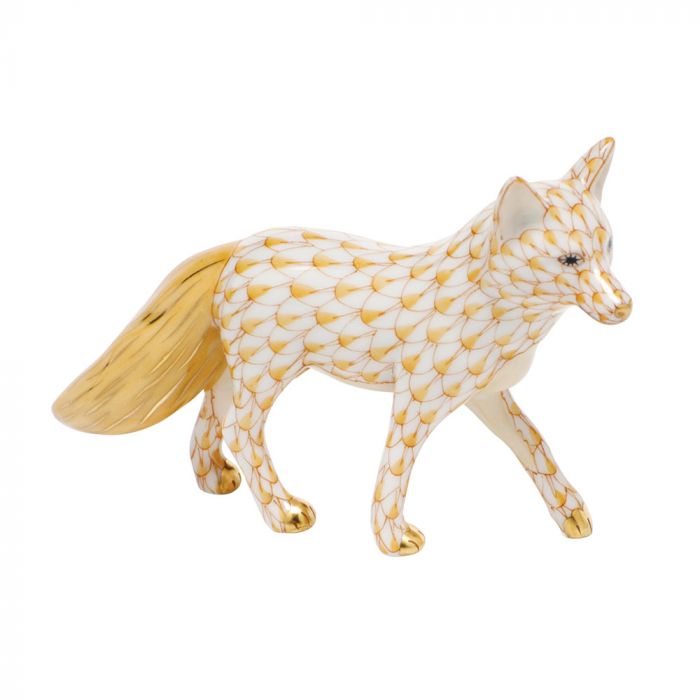 HEREND Fox BUTTERSCOTCH