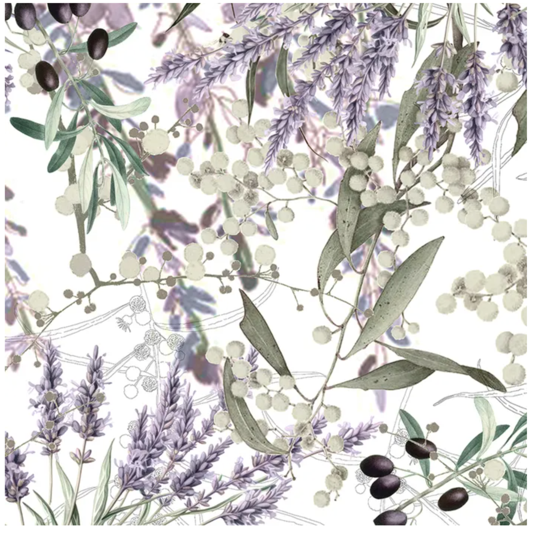 GARNIER THIEBAUT Parfum De Lavande Mauve Napkin Default Title