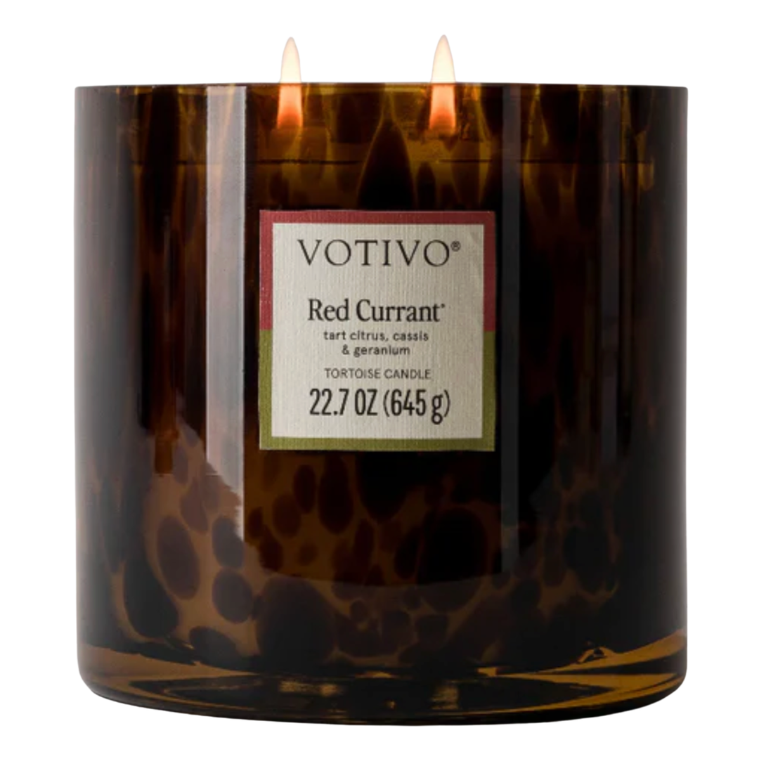 VOTIVO Red Currant Tortoise Candle Default Title