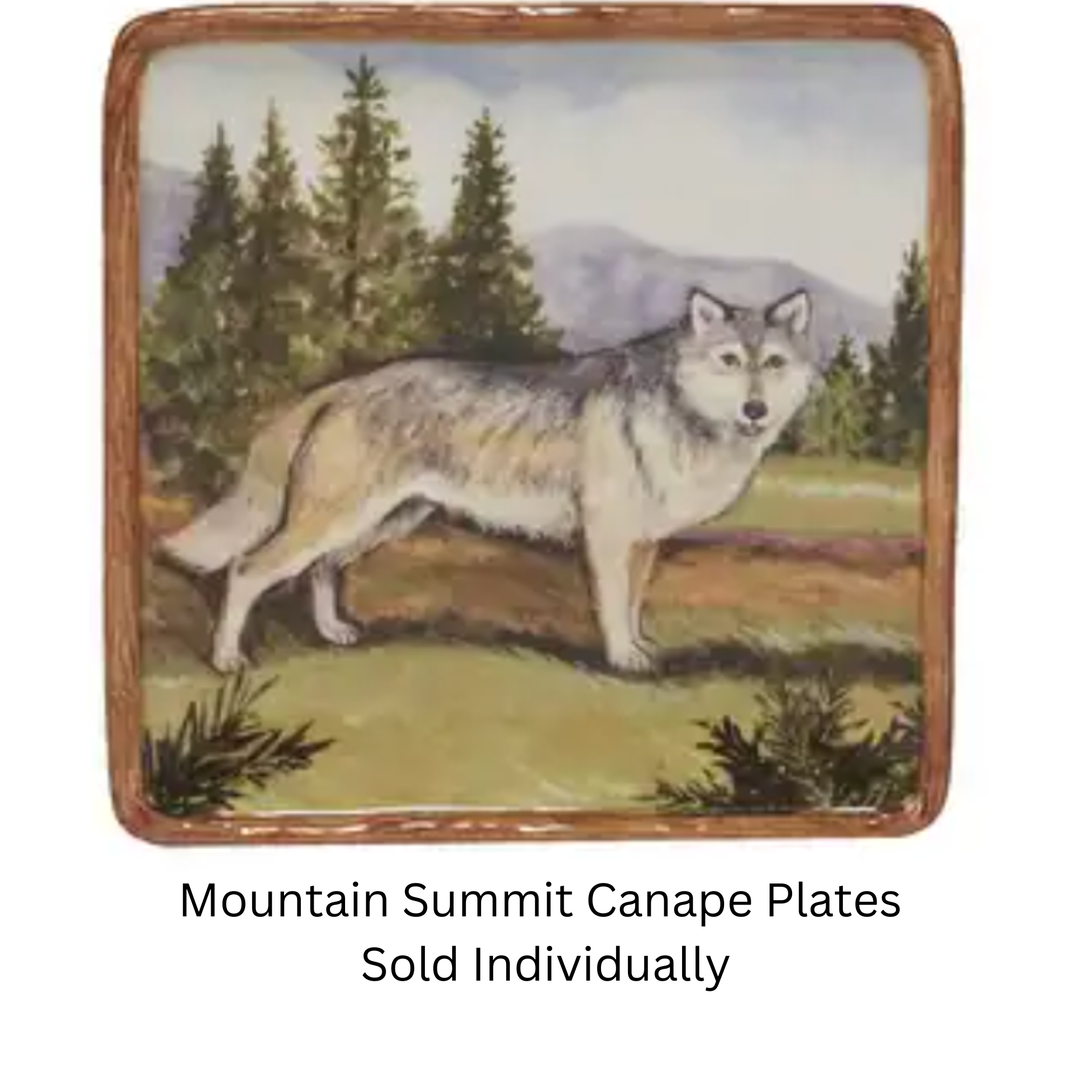 CERTIFIED INTERNATIONAL Individually Sold Canape Plates