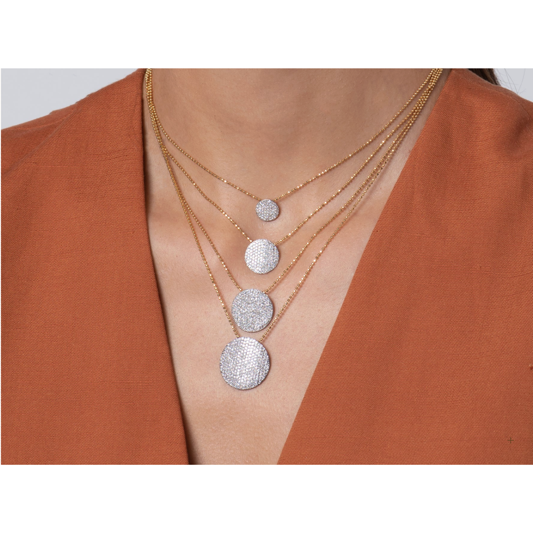 Phillips House Infinity White And Yellow Gold Large Necklace