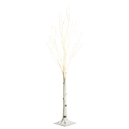 RAZ IMPORTS BIRCH LIGHTED TREE FOUR FOOT Default Title