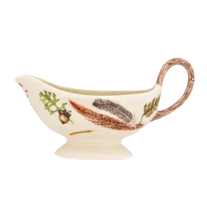 JULISKA FOREST WALK SAUCE BOAT AND STAND