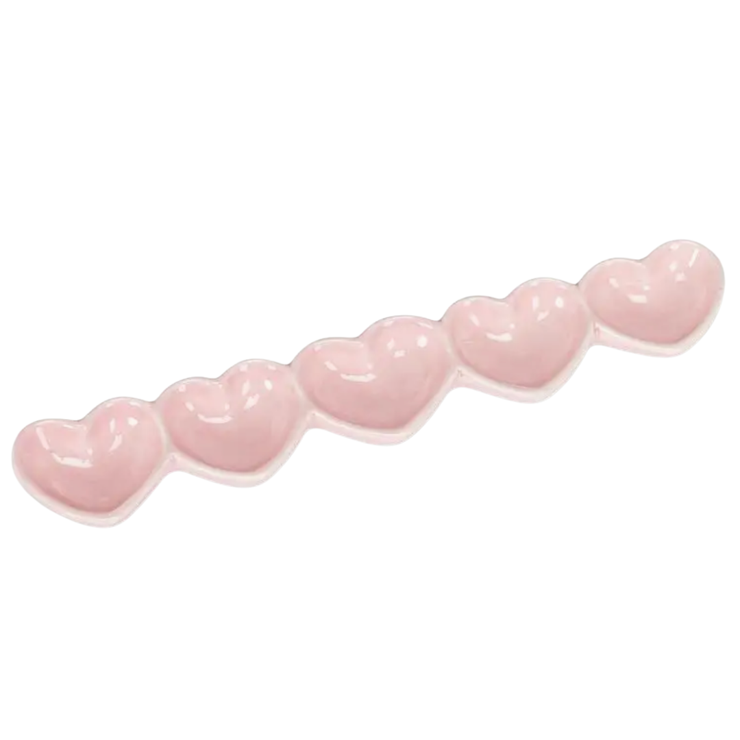 ABBOTT 5 Heart Large Pink Tray Default Title