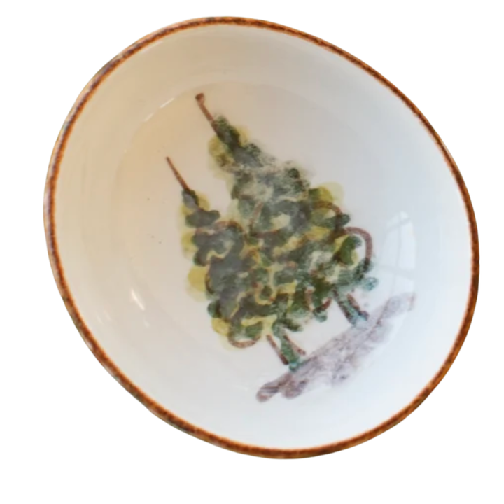 ARTE ITALICA Natale Small Oval Bowl