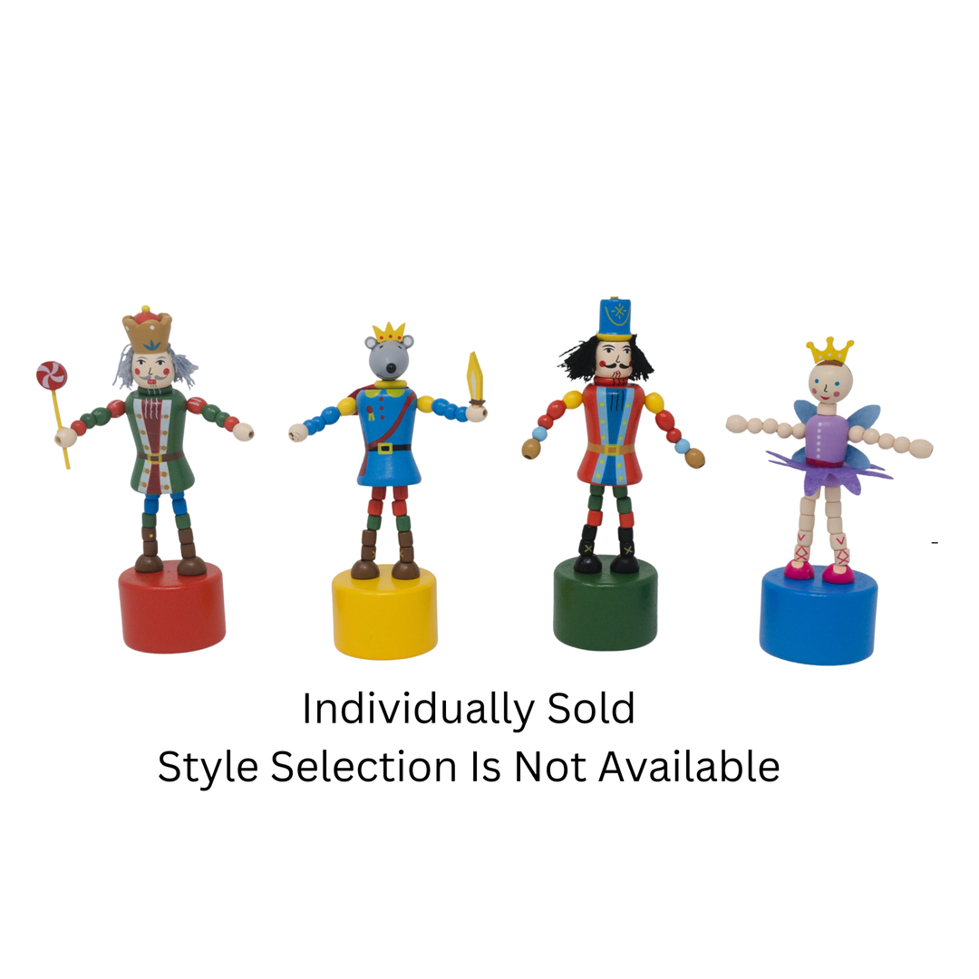 JACK RABBIT CREATIONS Individually Sold Nutcracker Push Puppets Default Title