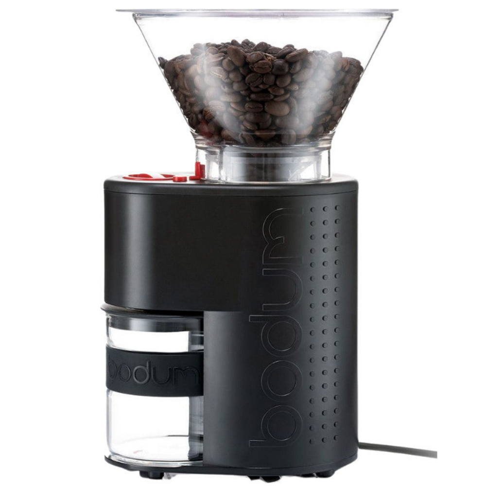 BODUM Bistro Electric Coffee Grinder With Glass Catcher Default Title