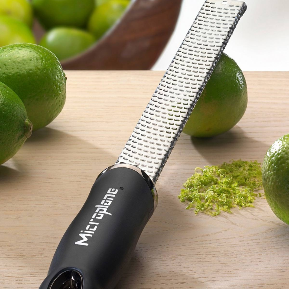 MICROPLANE Premium Black Handle Zester And Grater